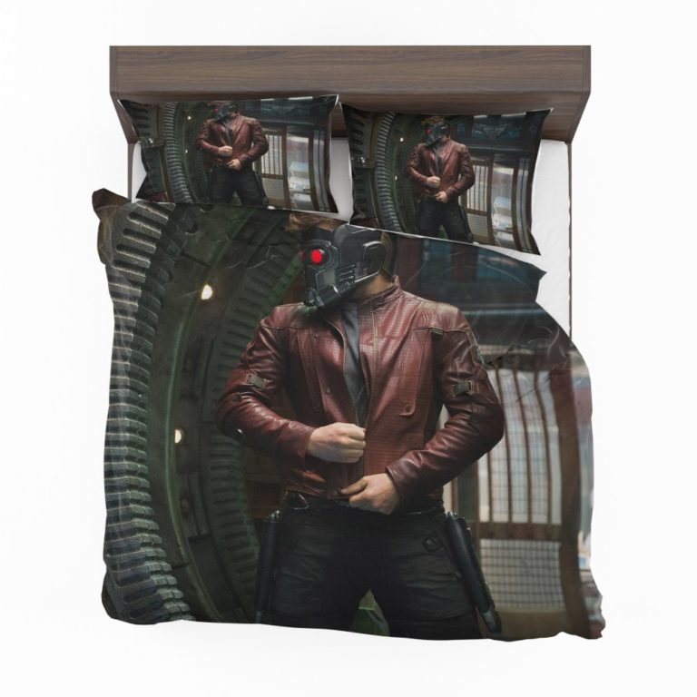 Star Lord Peter Quill Guardians of the Galaxy Movie Chris Pratt Duvet cover and Pillow Case