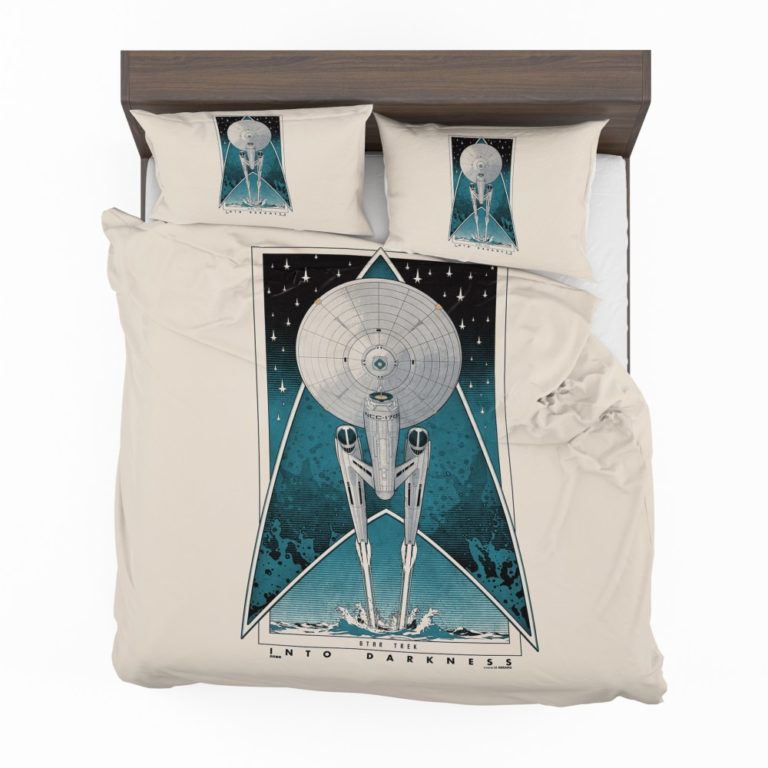 Star Trek Into Darkness Movie Starship USS Enterprise NCC-1701 Bedding Set