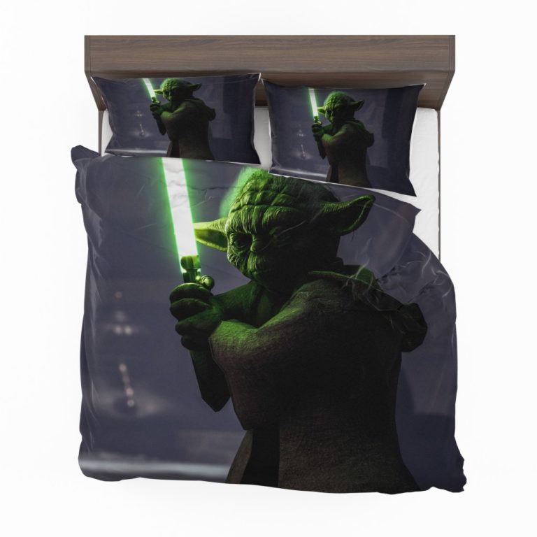 Star Wars Battlefront II 2017 Movie Yoda Duvet cover and Pillow Case
