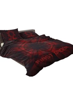 Star Wars Movie Black First Order Red Bedding Set