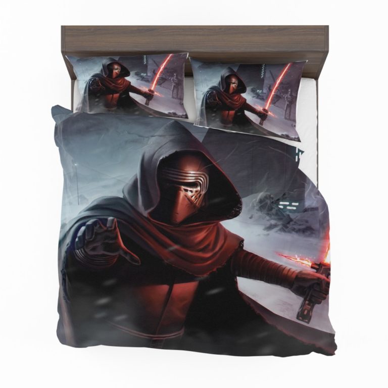 Star Wars Movie Kylo Ren Lightsaber Stormtrooper Duvet cover and Pillow Case