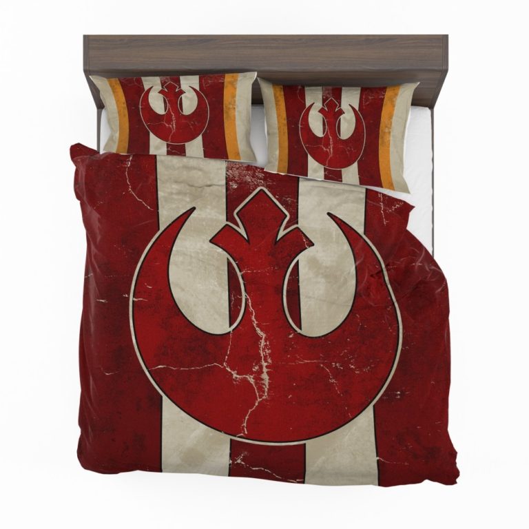 Star Wars Rebel Alliance Helm Movie Logo Bedding Set