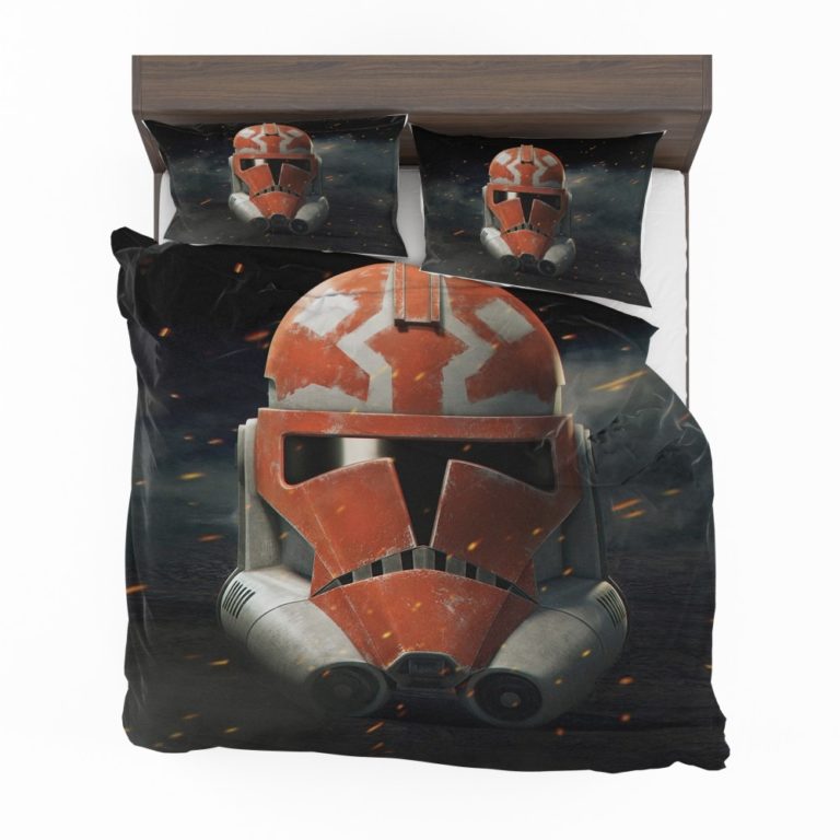 Star Wars The Clone Wars TV Show Clone Trooper Bedding Set (Duvet cover and Pillow Case)