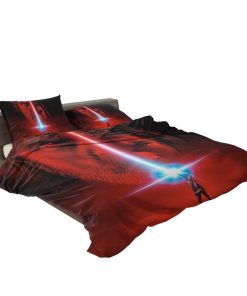 Star Wars The Last Jedi Movie Adam Driver Daisy Ridley Kylo Ren Luke Skywalker Mark Hamill Bedding Set