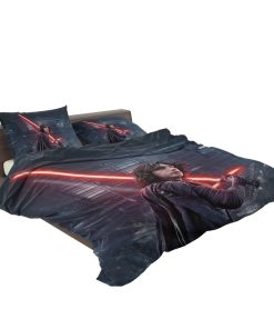 Star Wars The Last Jedi Movie Adam Driver Kylo Ren Bedding Set