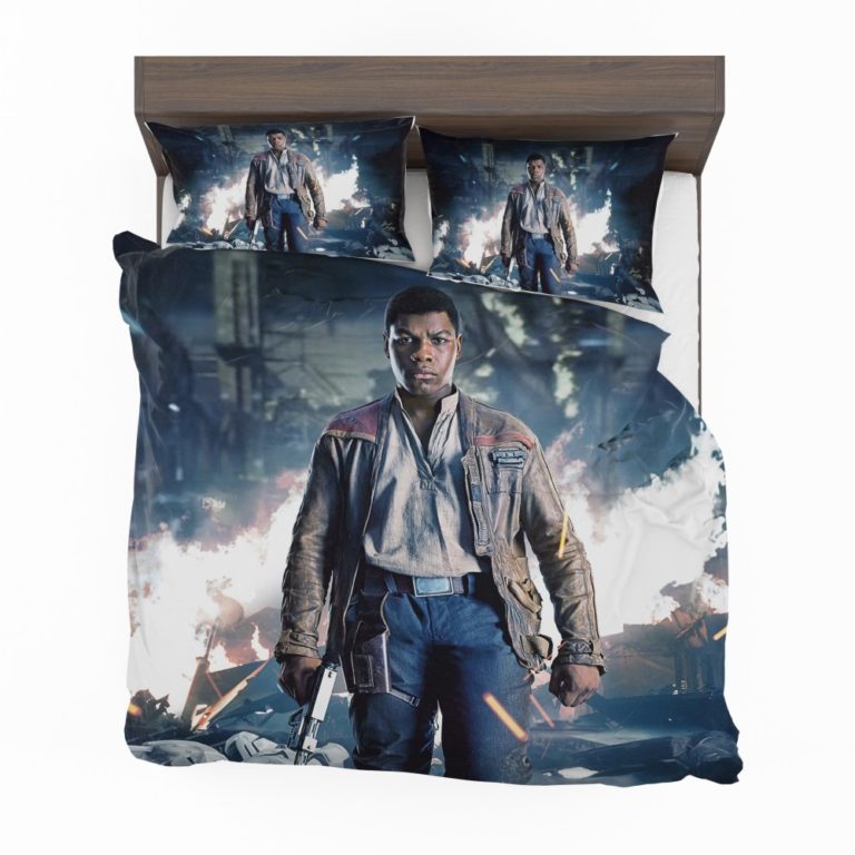 Star Wars The Last Jedi Movie Finn John Boyega Bedding Set
