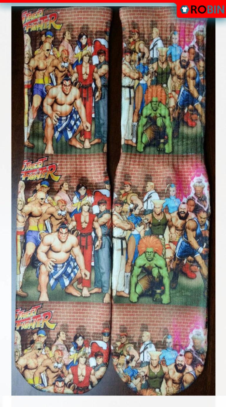Street Fighter Socks