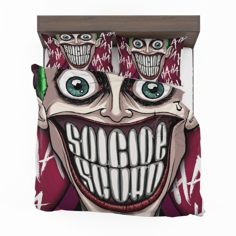 Suicide Squad Movie DC Comics Joker Bedding Set