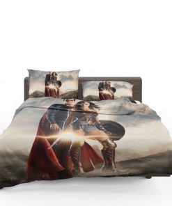 Superman And Wonder Woman Bedding Set