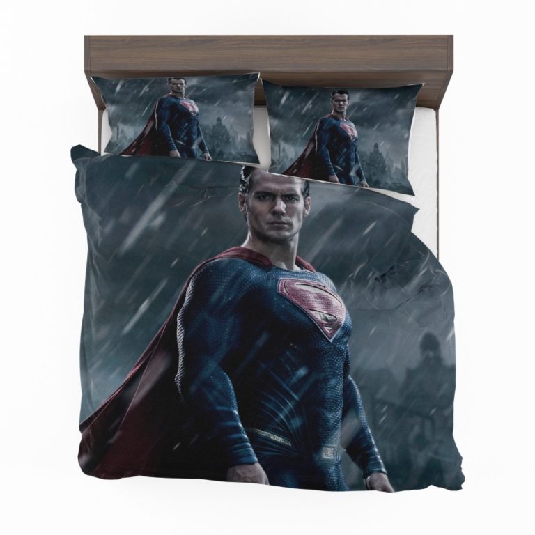 Superman in Batman v Superman Dawn of Justice Movie Bedding Set