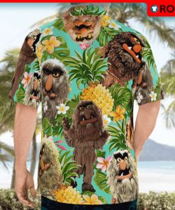 Sweetums Hawaiian Shirt, Short Sleeve Button Shirt