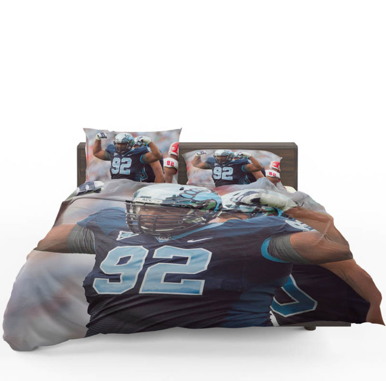 Sylvester Williams North Carolina Detroit Lions Nfl Bedding Set