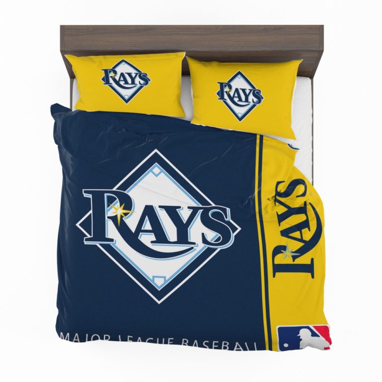 Tampa Bay Rays MLB Baseball American League Bedding Set