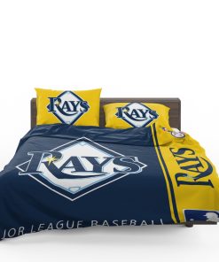 Tampa Bay Rays MLB Baseball American League Bedding Set