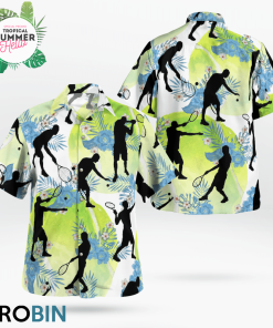 Tenis Hawaiian Shirts, Aloha Shirt