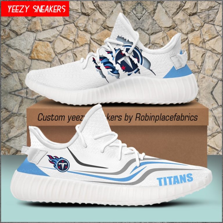 Tennessee Titans Yeezy Boost Sneakers