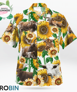 Texas Longhorn Cattle Hawaiian Shirts Texas Longhorn Cattle Hawaiian Shirts