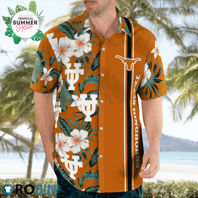 Texas Longhorns Hawaiian Shirts