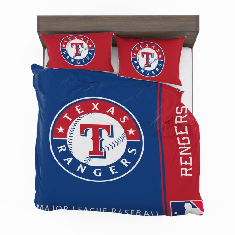 Texas Rangers MLB Baseball American League Bedding Set