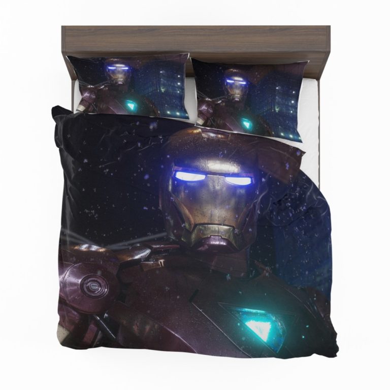 The Avengers Movie Iron Man Bedding Set (Duvet cover and Pillow Case)