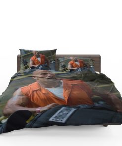 The Fate of The Furious Movie Dwayne Johnson Luke Hobbs Bedding Set (Duvet cover and Pillow Case)