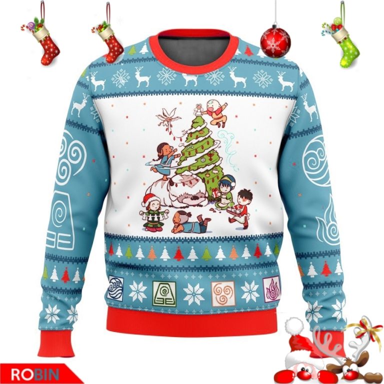The Last Airbender Avatar Ugly Christmas Sweater