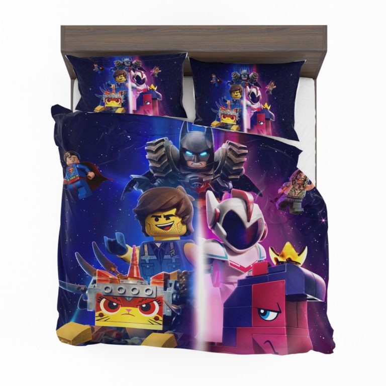 The Lego Movie 2 The Second Part Movie Aquaman Batman Superman Bedding Set