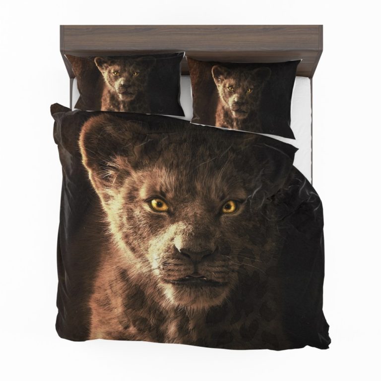 The Lion King 2019 Movie Simba Kids Bedding Set