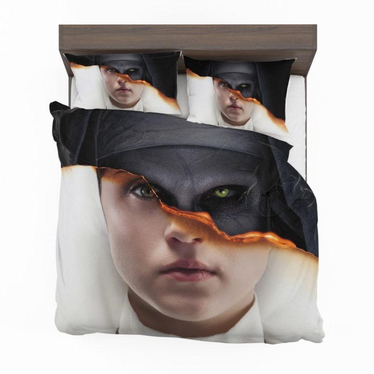 The Nun Movie Evil Girl Duvet cover and Pillow Case