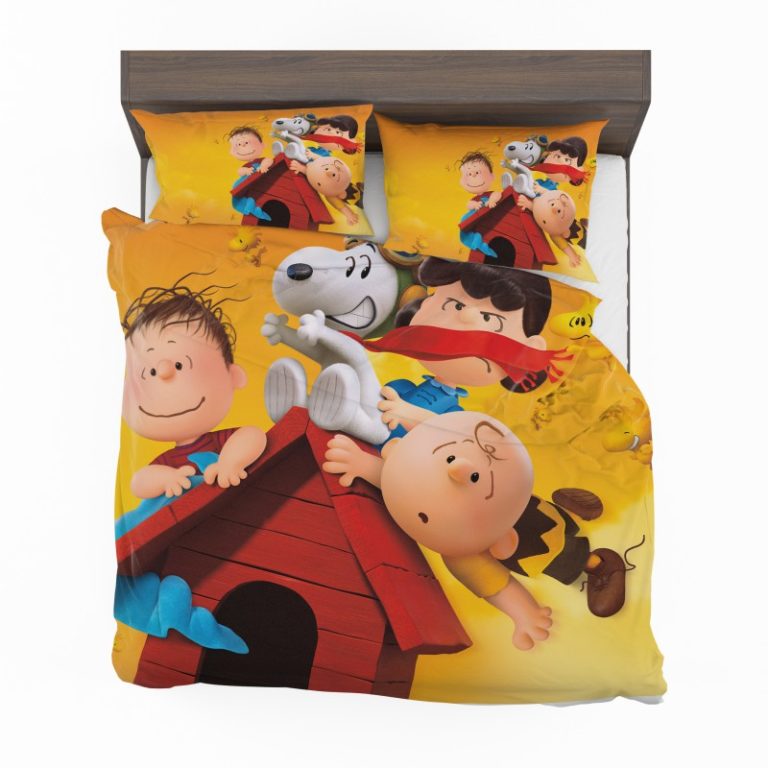 The Peanuts Animation Movie Duvet cover and Pillow Case