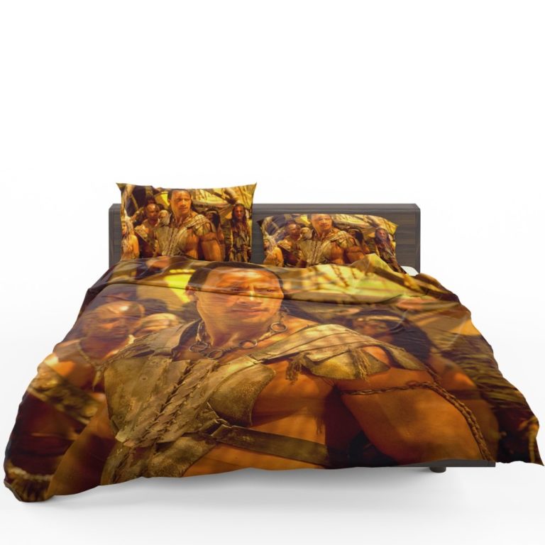 The Scorpion King Movie Dwayne Johnson Bedding Set