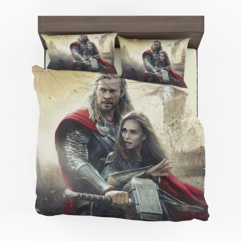 Thor the Dark World Chris Hemsworth Jane Foster Bedding Set