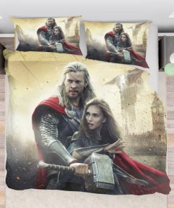 Thor the Dark World Chris Hemsworth Jane Foster Bedding Set