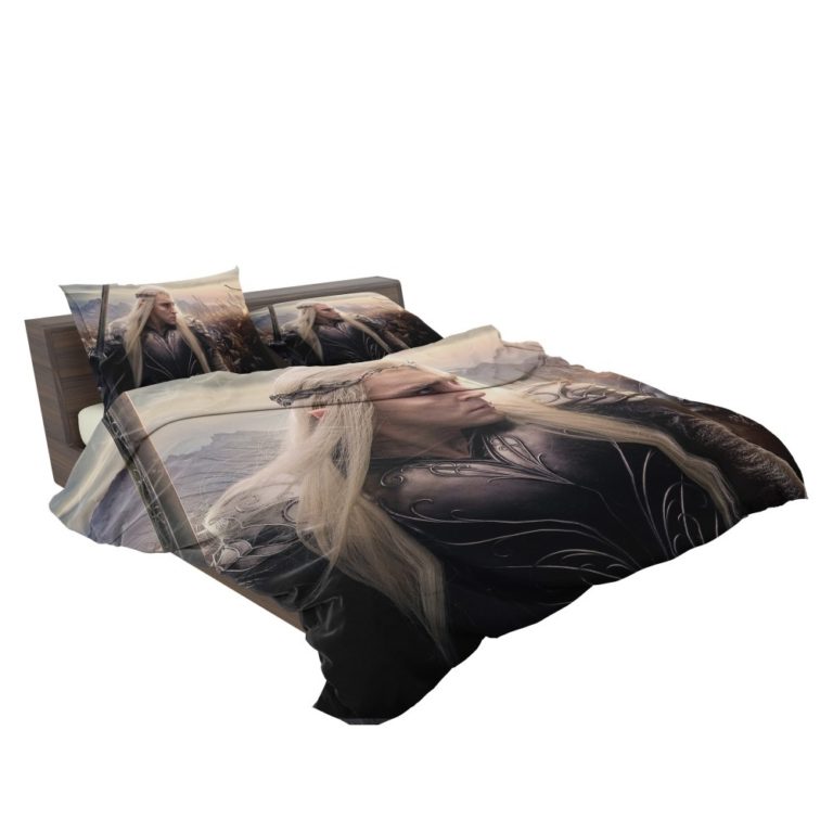 Thranduil Elvenking in The Hobbit Battle of the Five Armies Movie Bedding Set