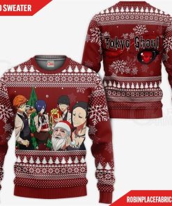 Tokyo Ghoul Ugly Christmas Sweater Anime Xmas Gift Idea