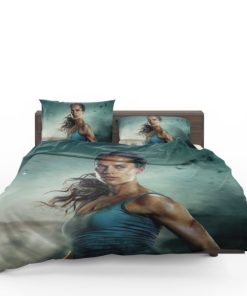 Tomb Raider Alicia Vikander Lara Croft Bedding Set