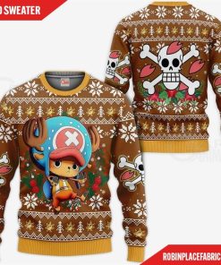 Tony Tony Chopper Ugly Christmas Sweater One Piece Anime Xmas