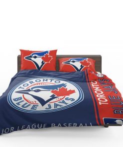 Toronto Blue Jays MLB Baseball American League Bedding Set Toronto Blue Jays MLB Baseball American League Bedding Set