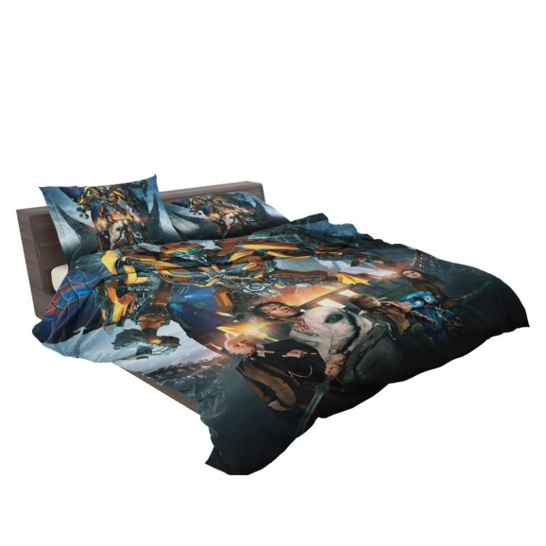 Transformers the Last Knight Bumblebee Mark Wahlberg Bedding Set