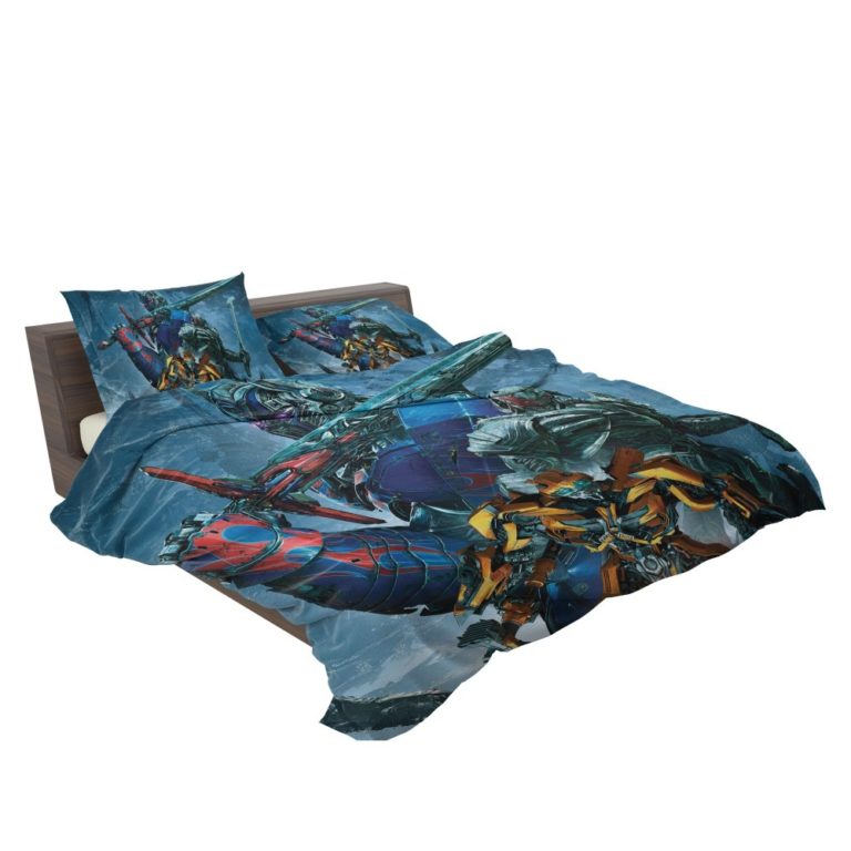 Transformers The Last Knight Movie Bumblebee Megatron Optimus Prime Bedding Set