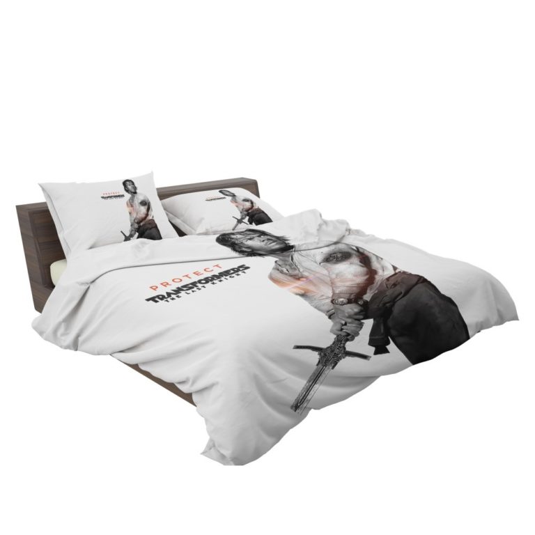 Transformers The Last Knight Movie Mark Wahlberg Bedding Set (Duvet cover and Pillow Case)