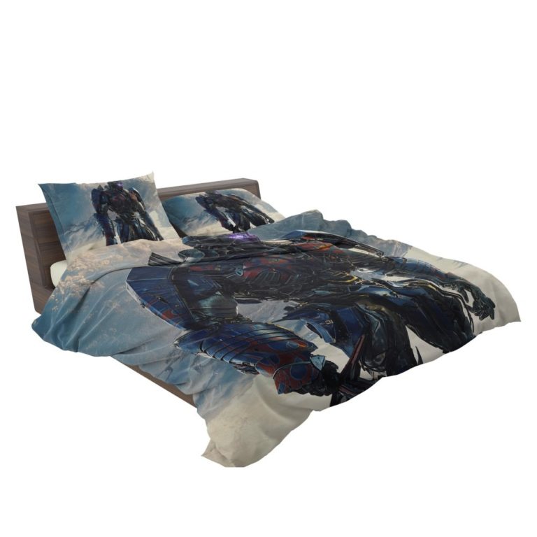 Transformers The Last Knight Sci-fi Thriller Movie Optimus Prime Bedding Set
