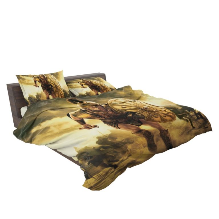 Troy Achilles Brad Pitt Adventure Duvet cover and Pillow Case