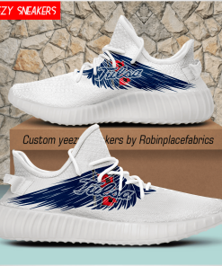 Tulsa Golden Hurricane Yeezy Boost Sneakers Tulsa Golden Hurricane Yeezy Boost Sneakers