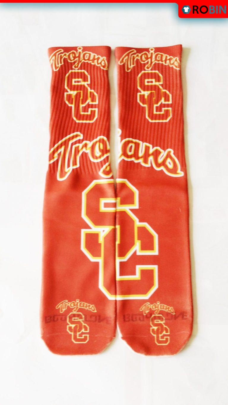 USC Trojans socks