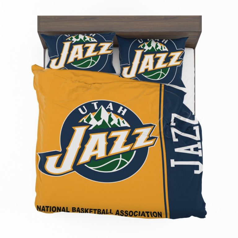 Utah Jazz NBA Basketball Bedding Set (Duvet cover and Pillow Case)