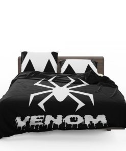 Venom Movie Black Shapes Symbol Venom Duvet cover and Pillow Case