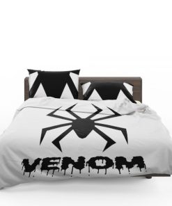 Venom Movie Black Symbol Bedding Set