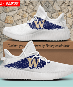 Washington Huskies Yeezy Boost Sneakers Washington Huskies Yeezy Boost Sneakers