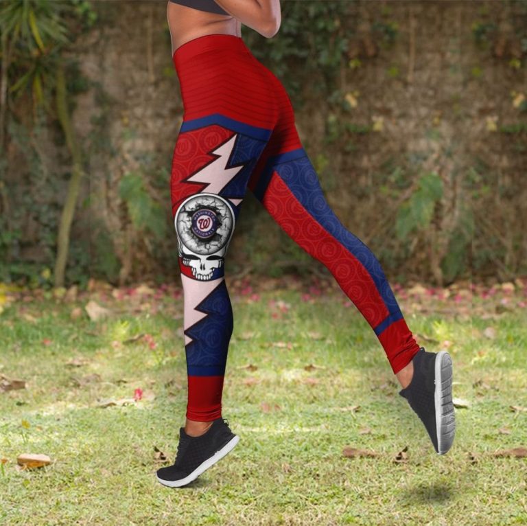 Washington Nationals Grateful Dead Legging